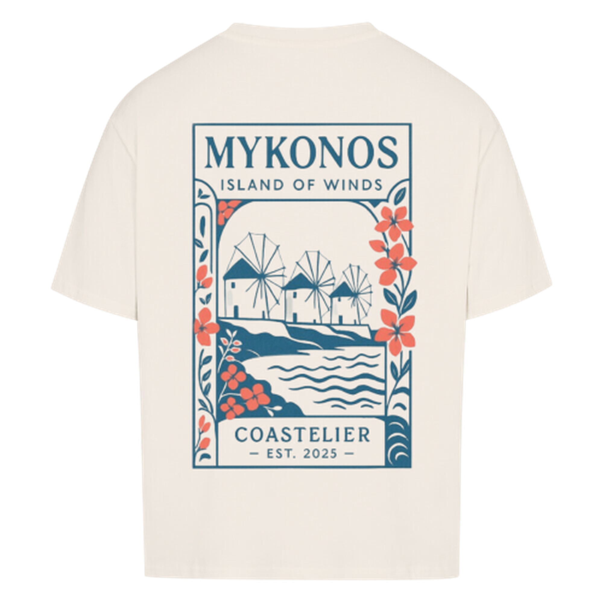 Oversized Mykonos T-Shirt