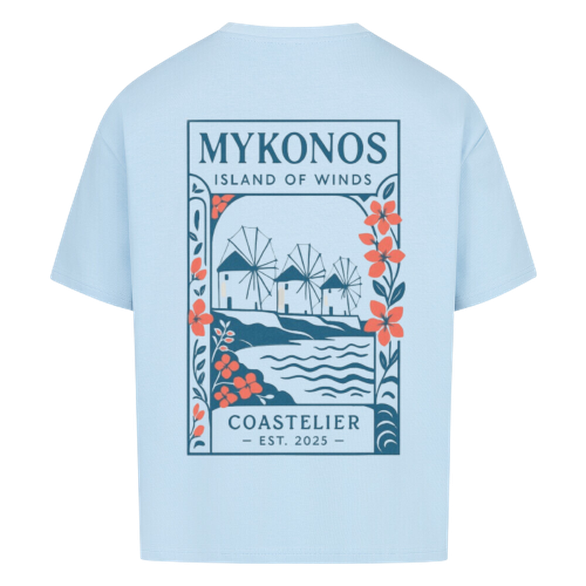 Oversized Mykonos T-Shirt